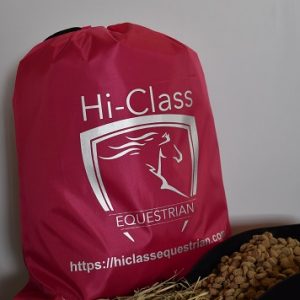 Individual Feed Bags - hot pink