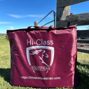 Saddlecloth Bags - maroon