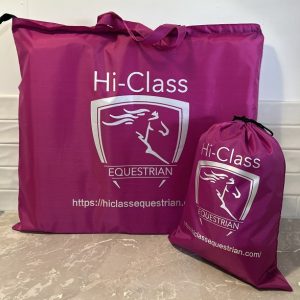 Saddlecloth Bags - mulberry