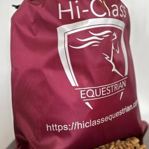 Individual Feed Bags - maroon