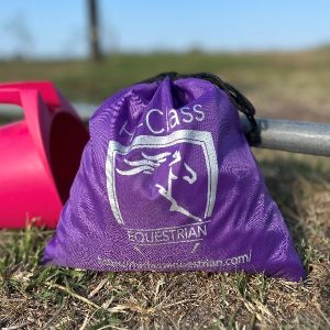 Individual Feed Bags - mini purple