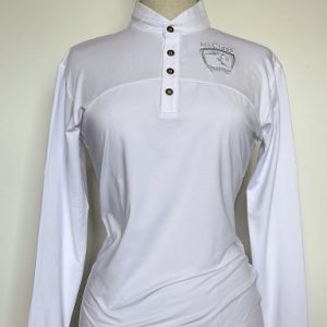 Ladies Long Sleeve Elegance - Snow, Ladies 12