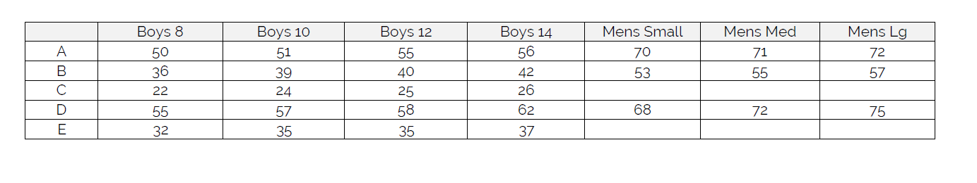 SIZE CHARTS - Hi Class Equestrian