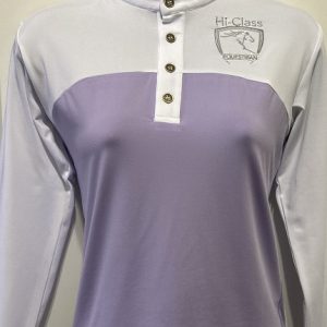 Ladies Long Sleeve Elegance - jacaranda, Ladies 8